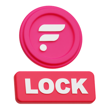 Flare Lock  3D Icon
