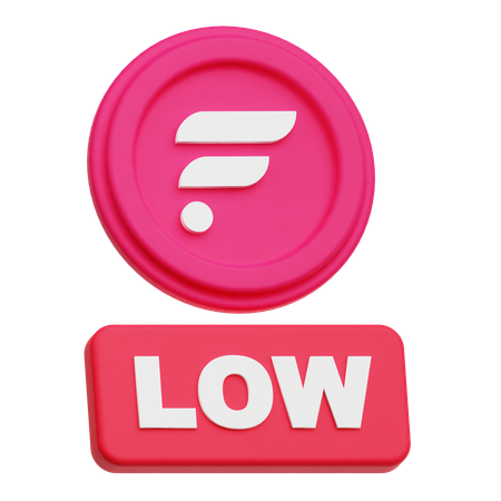 Flare Low  3D Icon