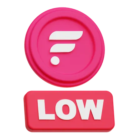 Flare Low  3D Icon