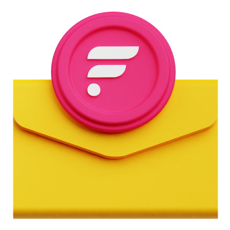 Flare Mail  3D Icon