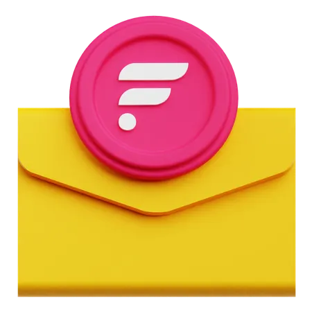 Flare Mail  3D Icon