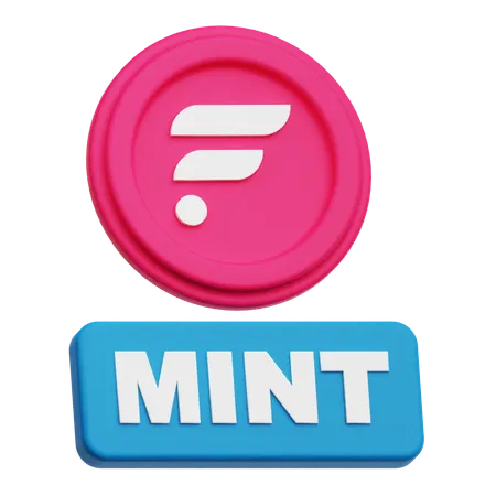 Flare Mint  3D Icon