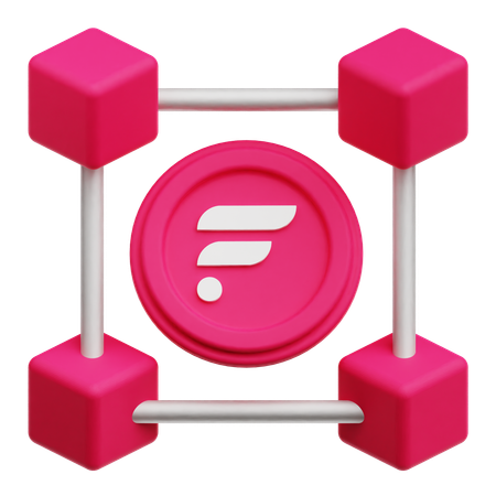 Flare Network  3D Icon