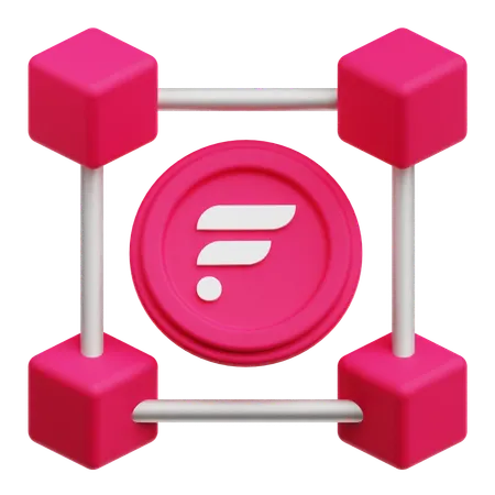 Flare Network  3D Icon