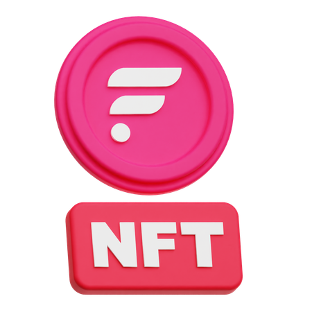 Fusée nft  3D Icon