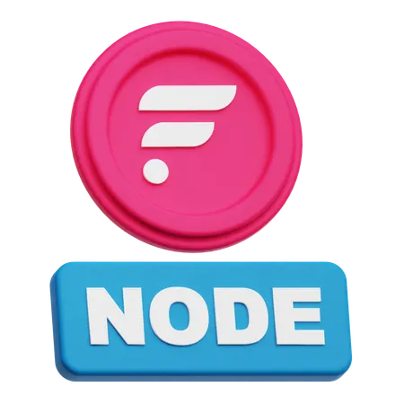 Flare Node  3D Icon