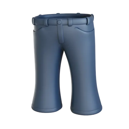 Flare Pants  3D Icon