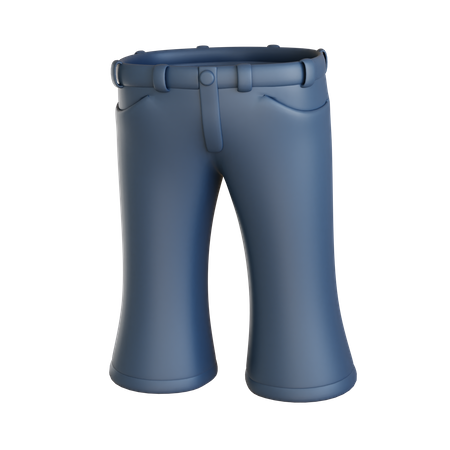 Flare Pants  3D Icon