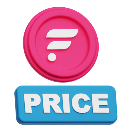 Flare Price  3D Icon