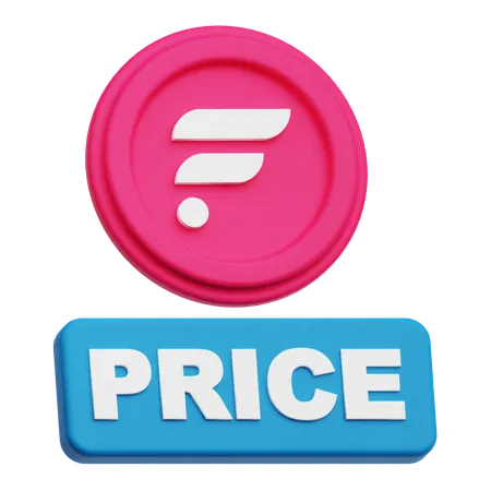 Flare Price  3D Icon