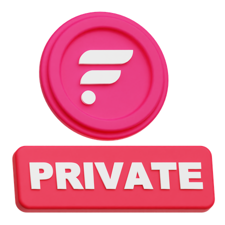 Flare Private  3D Icon