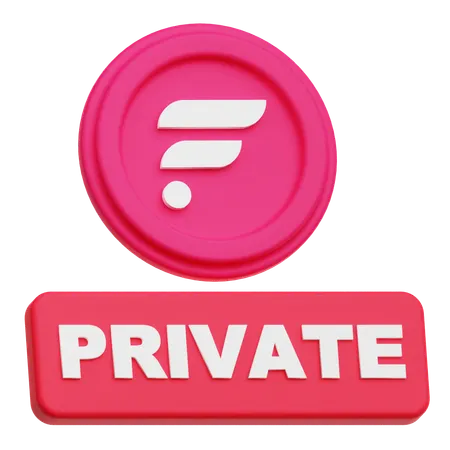 Flare Private  3D Icon