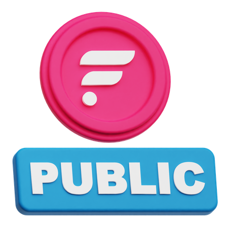 Flare Public  3D Icon