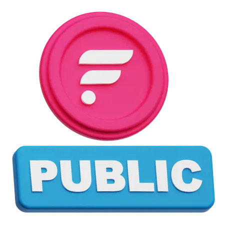 Flare Public  3D Icon