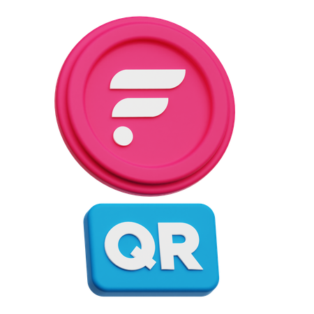 Flare Qr  3D Icon