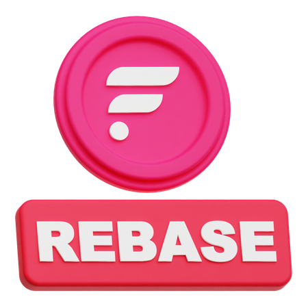 Flare Rebase  3D Icon