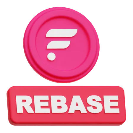 Flare Rebase  3D Icon