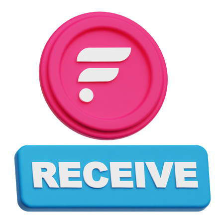Flare Receive  3D Icon