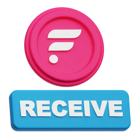 Flare Receive  3D Icon