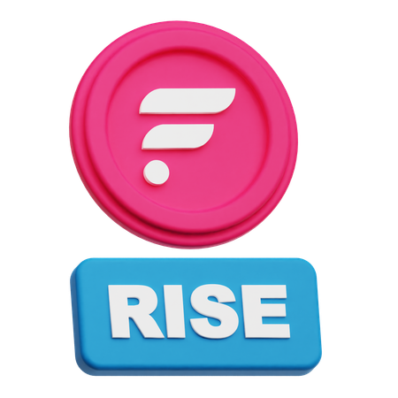 Flare Rise  3D Icon