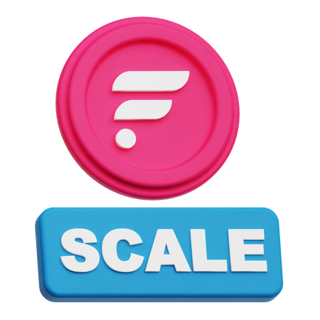 Flare Scale  3D Icon