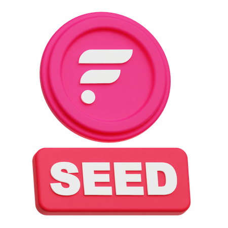 Graine de fusée  3D Icon