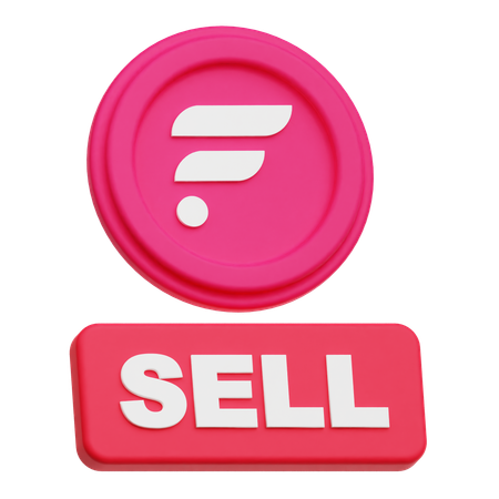 Flare Sell  3D Icon