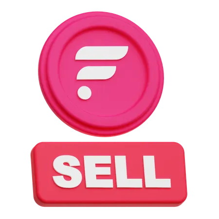 Flare Sell  3D Icon