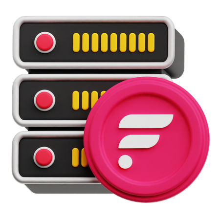 Flare Server  3D Icon