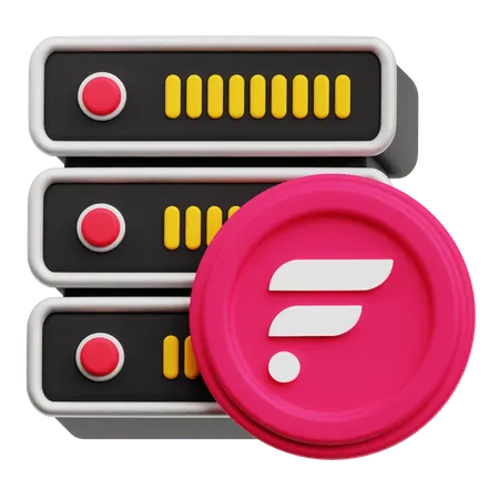 Flare Server  3D Icon