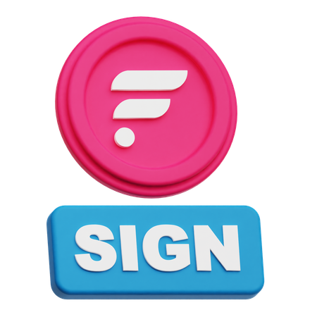 Flare Sign  3D Icon
