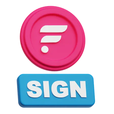 Flare Sign  3D Icon