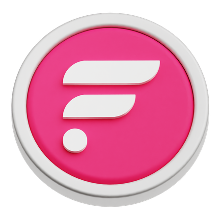 Flare Token  3D Icon