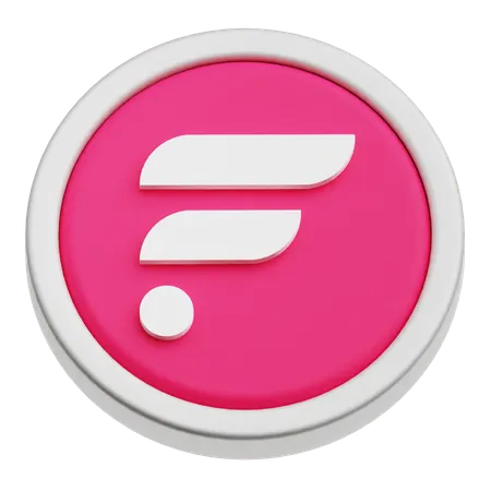 Flare Token  3D Icon