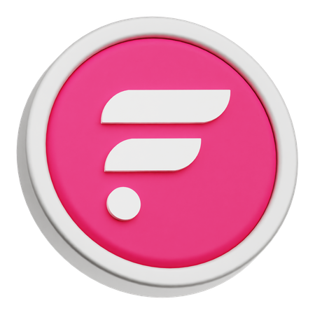 Flare Token  3D Icon