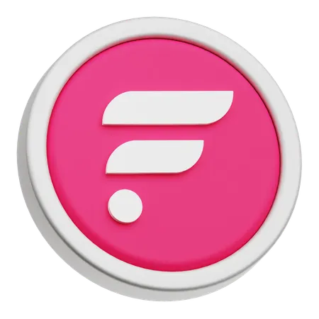 Flare Token  3D Icon