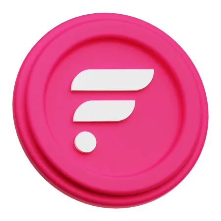 Flare Token  3D Icon