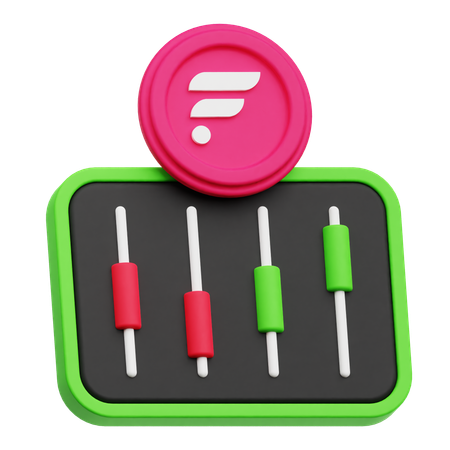 Flare Trading  3D Icon