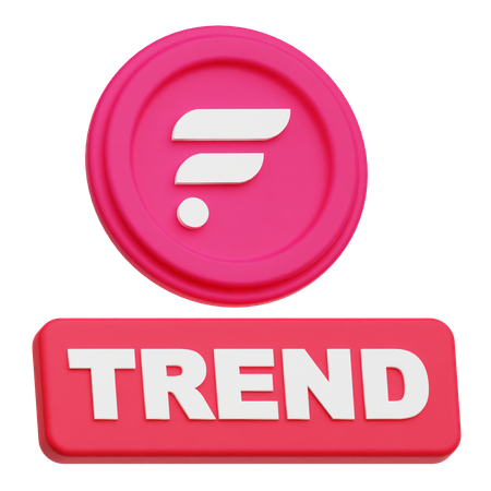 Flare Trend  3D Icon