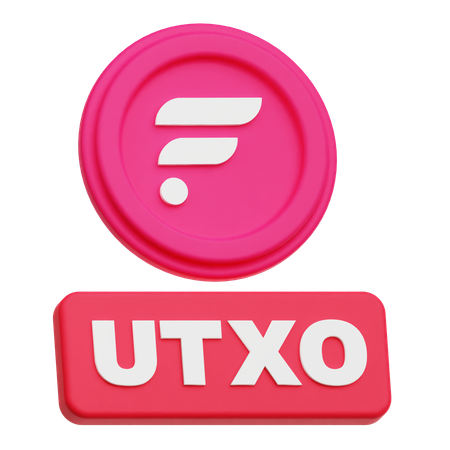 Fusée utxo  3D Icon