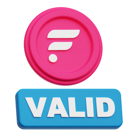Fusée valide  3D Icon
