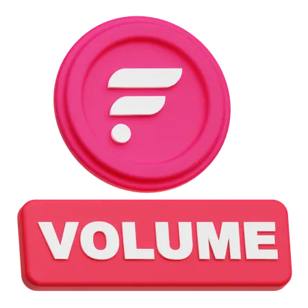 Flare Volume  3D Icon