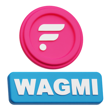 Fusée wagmi  3D Icon