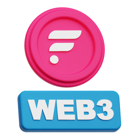 Flare Web 3  3D Icon