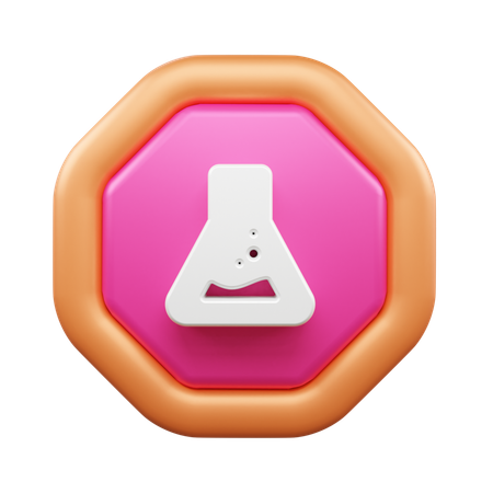 Flasche  3D Icon