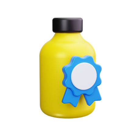 Flasche  3D Icon