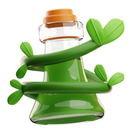 Flasche  3D Icon