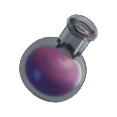 Flasche  3D Icon