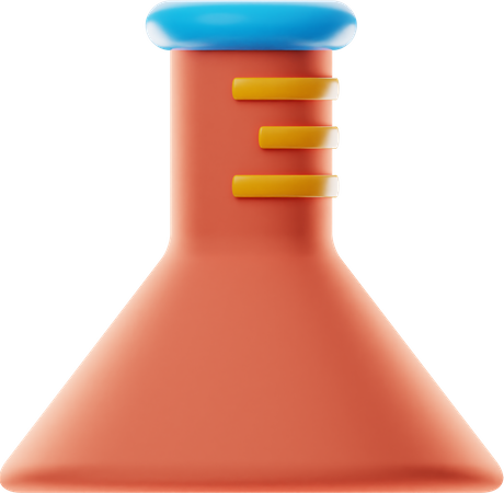 Flasche  3D Illustration