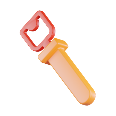 Flaschenöffner  3D Icon